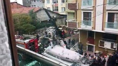 askeri helikopter - İstanbul'da askeri helikopter düştü (4) - İSTANBUL  Videosu
