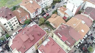 askeri helikopter - İstanbul'da askeri helikopter düştü - drone - İSTANBUL  Videosu