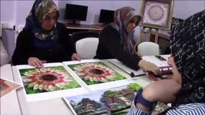 kaymakamlik - Özalp'te üç boyutlu rölyef resim kursu - VAN Videosu