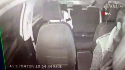  Bayrampaşa’da ‘turkuaz taksi’ sürücüsüne silahlı saldırı kamerada