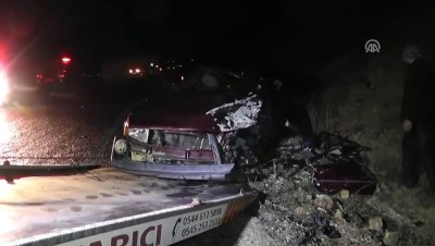 oyak - Konya'da trafik kazası: 2 ölü, 2 yaralı  Videosu