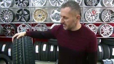 arac sayisi -  Lastikçilerde ‘zorunlu’ yoğunluk  Videosu