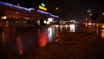 Sağanak hayatı olumsuz etkiledi - EDİRNE