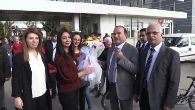 engelli ogrenciler -  Üniversiteli kız öğrencilerden farkındalık etkinliği  Videosu