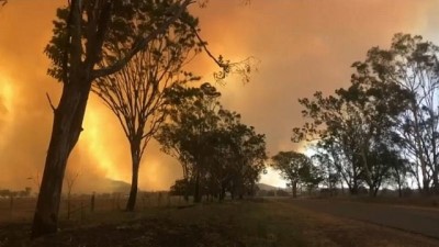 138 farklı noktada çıkan orman yangınları Avustralya'yı tehdit ediyor