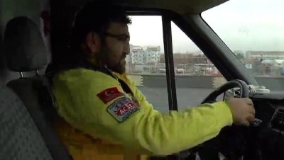 test surusu - Ambulans personeline sürüş teknikleri eğitimi - KAYSERİ Videosu