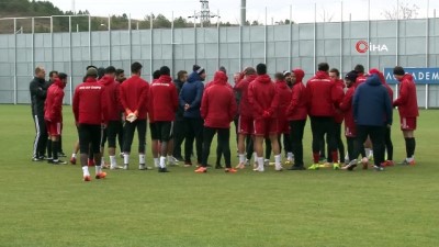DG Sivasspor, Başakşehir maçı hazırlıklarını sürdürdü 