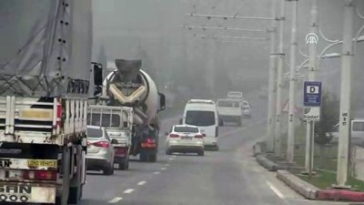 yagmurlu - Güneydoğu'da ulaşıma sis engeli - MALATYA  Videosu
