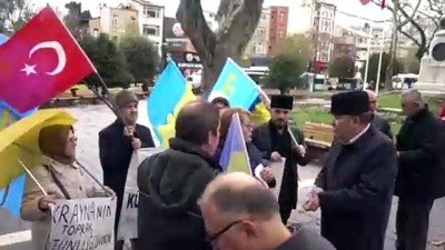 Kırım Türklerinden Ukrayna'ya destek - İSTANBUL