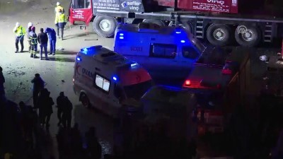 Kuzey Marmara Otoyolu'ndaki iş kazası - CHP milletvekilleri kaza yerini ziyaret etti - KOCAELİ