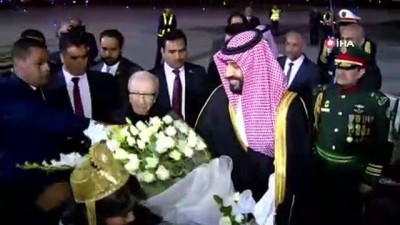 - Suudi Veliaht Prens Bin Selman Protestolara Rağmen Tunus'ta 