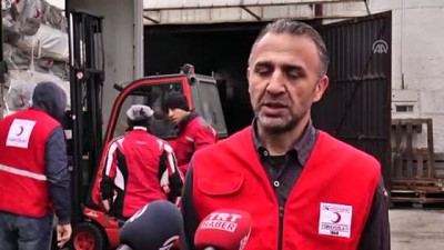 yardim konvoyu - Türk Kızılayı'ndan Bosna Hersek'teki sığınmacılara yardım - SARAYBOSNA  Videosu