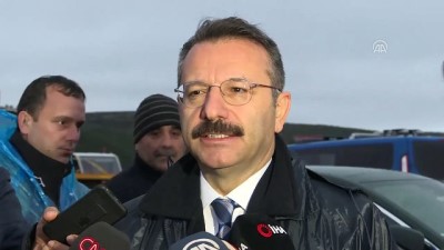 Vali Aksoy: '(Kuzey Marmara Otoyolu'ndaki iş kazası) Şu anki bilgilere göre beton blok altında kalan 2 işçi olduğu değerlendiriliyor' - KOCAELİ