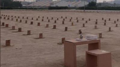 Video | Kuveyt'te yasak kitaplar mezarlığı