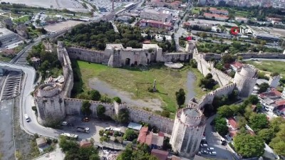 darphane -  Yedikule Zindanları'nın son durumu havadan görüntülendi  Videosu