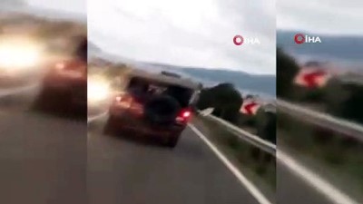 jeep -  Yediler, içtiler çöplerini yola fırlattılar  Videosu