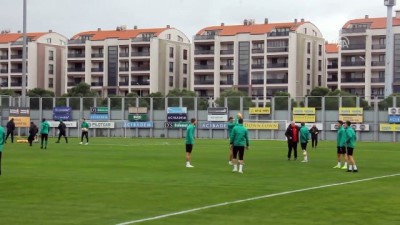 Bursaspor'da Erzurumspor maçı hazırlıkları - BURSA