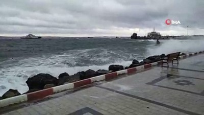 deniz ulasimi -  Çanakkale’de fırtına etkili oluyor  Videosu