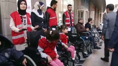 Kızılay'dan tekerlekli sandalye desteği - SİİRT