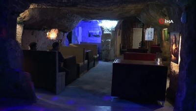 yagmurlu -  Soğuyan havalar mağara kafelere ilgiyi arttırdı Videosu