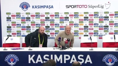 Kasımpaşa - Antalyaspor maçının ardından - Mustafa Denizli - İSTANBUL