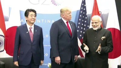  - ABD, Hindistan Ve Japonya'nın Liderleri İlk Kez Bir Araya Geldi
