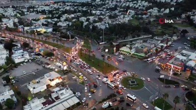 muhendislik -  Bodrum'da selden etkilenen bölge havadan görüntülendi  Videosu