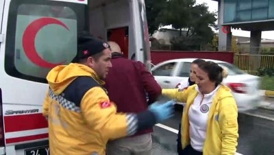 kaygan zemin -  E-5'te kaygan zemin kaza getirdi: 2 yaralı  Videosu