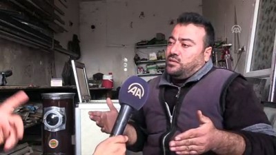 aluminyum - İdlib'dekiler Antep fıstığı kabuğuyla ısınıyor (2) - İDLİB  Videosu