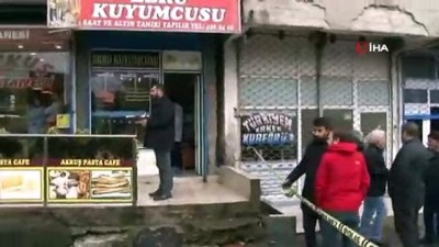  Pendik'te pompalı tüfekle kuyumcu soygunu kamerada