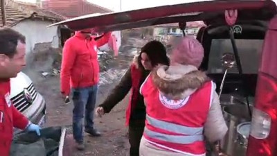 Sel mağdurlarına Türk Kızılayı yardımlarını sürdürüyor - EDİRNE