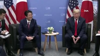 terorle mucadele -  - Trump Ve Abe Önemli Toplantı Öncesi Bir Araya Geldi Videosu