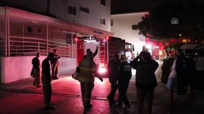 Eşrefpaşa Hastanesinde yangın - İZMİR