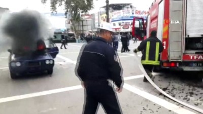 intihar -  Osmaniye'de dehşete düşüren görüntü kamerada... İntihar girişiminde bulunurken kendisini ve polisleri yakıyordu Videosu