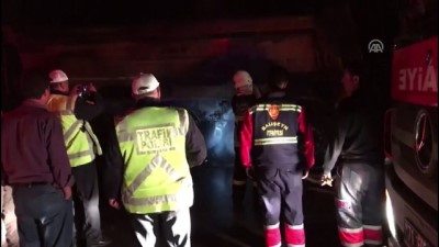 Seyir halindeki tırda yangın çıktı - KIRIKKALE