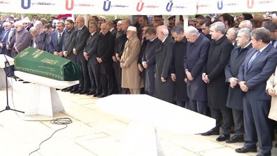 Cumhurbaşkanı Erdoğan, Abdullah Tivnikli'nin cenaze törenine katıldı - İSTANBUL