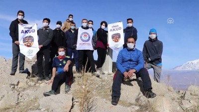 farkindalik - Dağcılar lösemili çocuklar için tırmandı - IĞDIR  Videosu