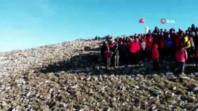 federasyon baskani -  Dağcılardan vefa tırmanışı... Uludağ havadan görüntülendi  Videosu