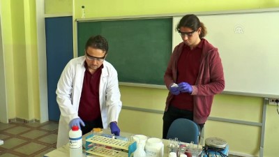 Liseli Yuşa'nın hedefi kimya dalında altın madalya - TEKİRDAĞ 