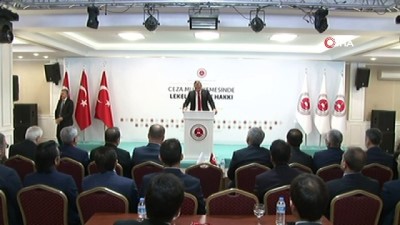  Bakan Gül, “Ceza Muhakemesinde Lekelenme Hakkı Çalıştayı”nda konuştu 