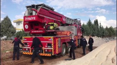 Caminin kubbesinden düşen işçi yaralandı - ADIYAMAN 