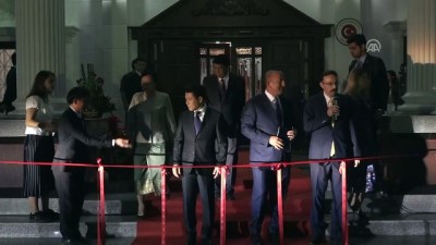 Dışişleri Bakanı Çavuşoğlu, Viyentiyan Büyükelçiliği hizmet binası açılışında - LAOS 