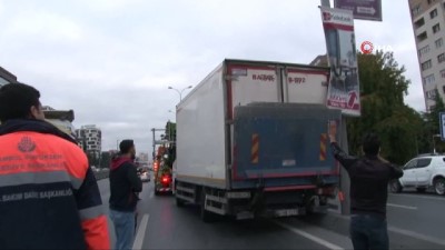  E-5'te kaza sonrası yol yeniden açıldı 