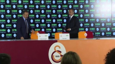 imza toreni - Galatasaray'da sponsorluk anlaşması - İSTANBUL  Videosu