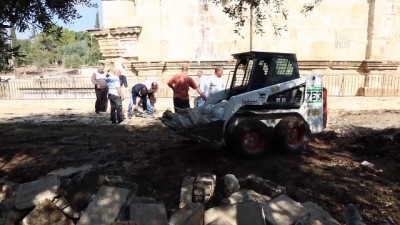 Mescid-i Aksa'da onarım çalışması - KUDÜS 
