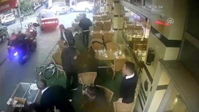 Polis-şüpheli kovalamacası güvenlik kamerasında - BALIKESİR 