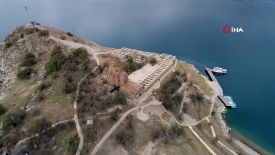 icme suyu -  Akdamar Adası tatlı suya kavuştu Videosu