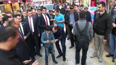  Bakan Albayrak'a Bursa’da yoğun ilgi