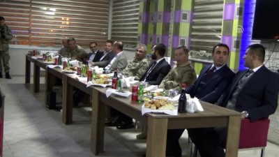 kaymakamlik - Kaymakam Kaşıkçı'ya veda yemeği - HAKKARİ Videosu