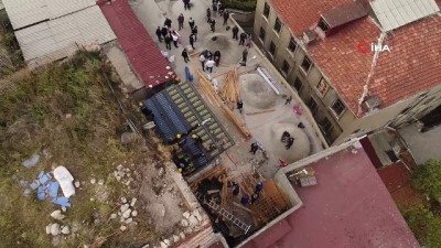 kacak yapi -  Sağır Han’daki kaçak yapı yıkılıyor, çalışmalar havadan görüntülendi Videosu